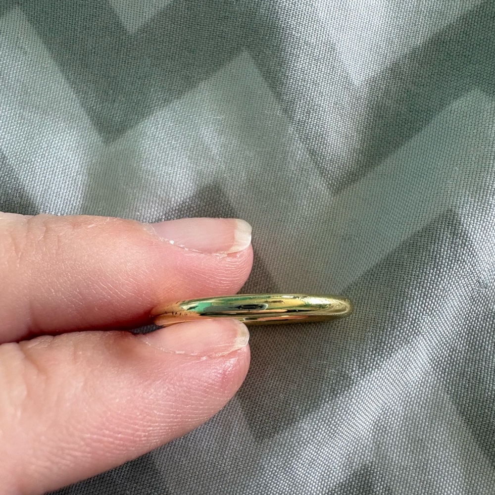 Gorjana Gold Sloane Ring Size 8 Ring